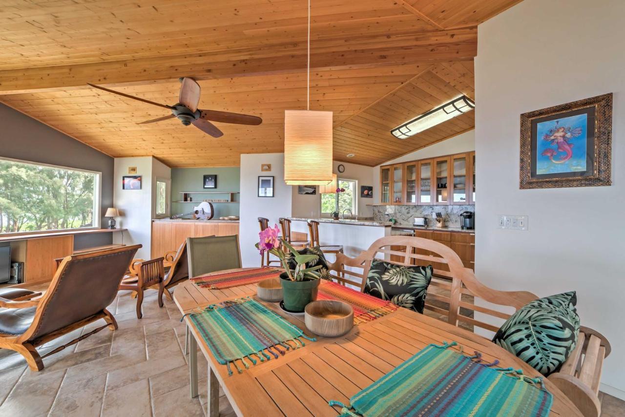 Direct Oceanfront, Big Island Home Keaau Exteriör bild