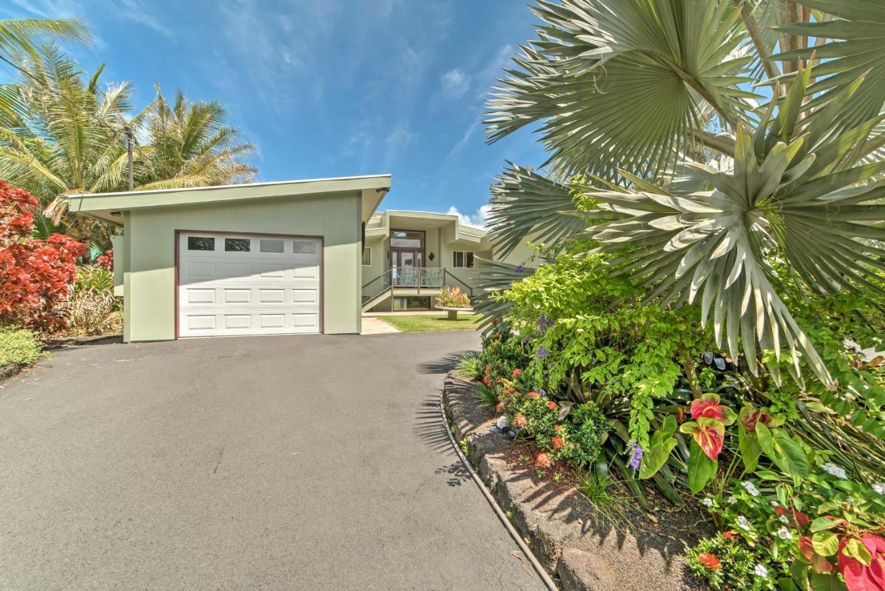 Direct Oceanfront, Big Island Home Keaau Exteriör bild