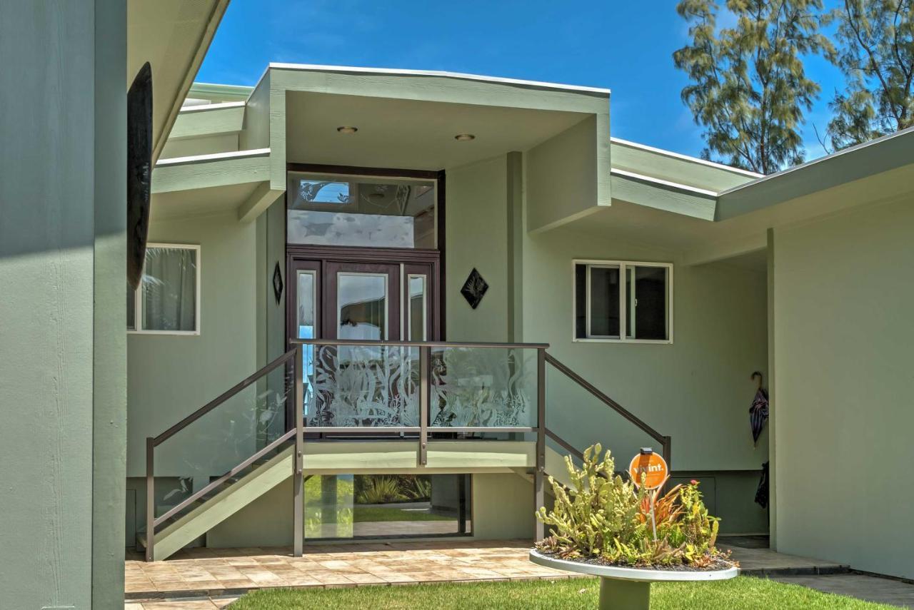 Direct Oceanfront, Big Island Home Keaau Exteriör bild