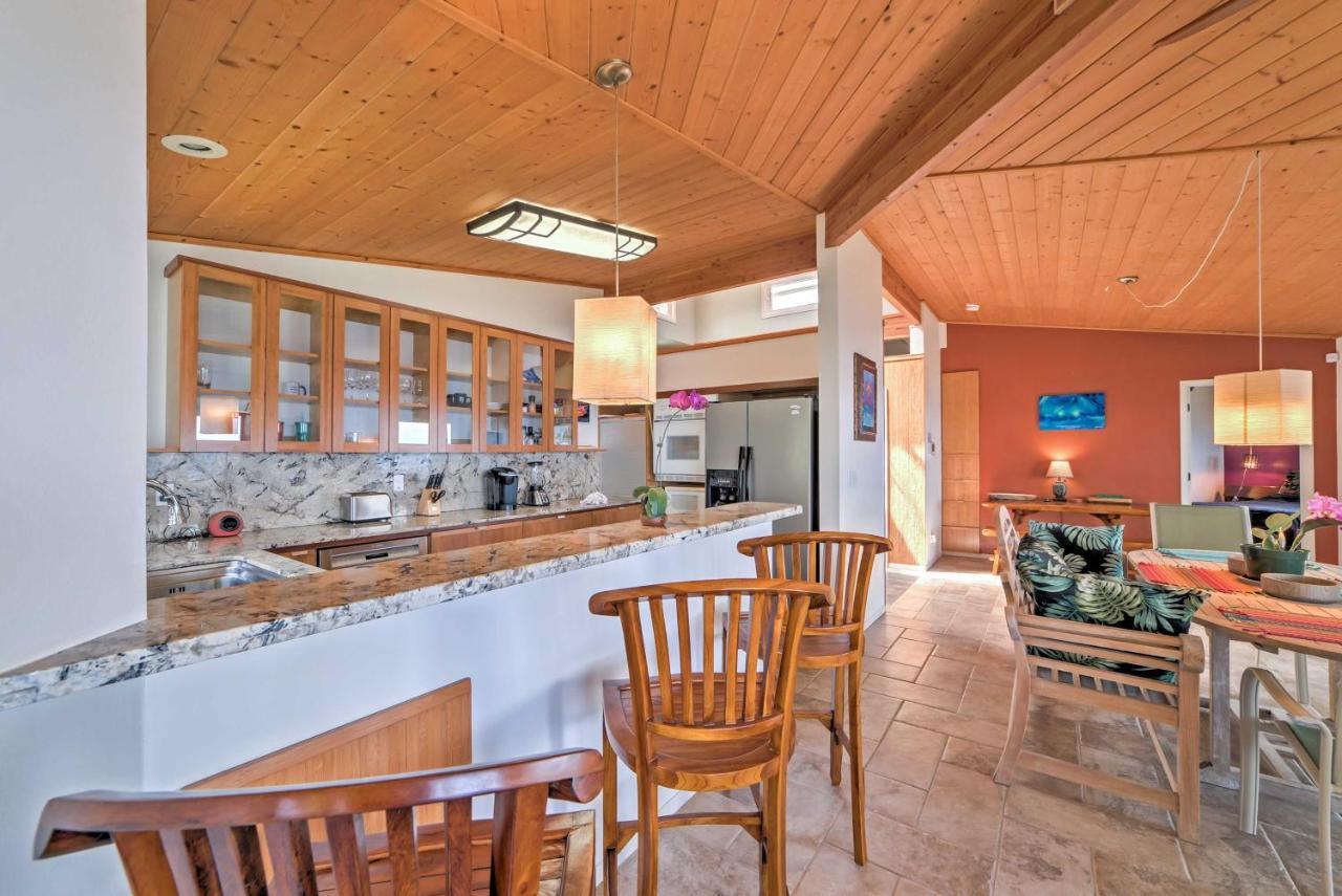 Direct Oceanfront, Big Island Home Keaau Exteriör bild